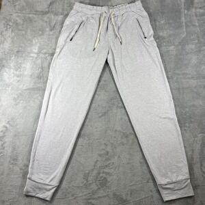 Vuori Sunday Performance Joggers Mens M Heather Grey V438 Tapered Sweatpants